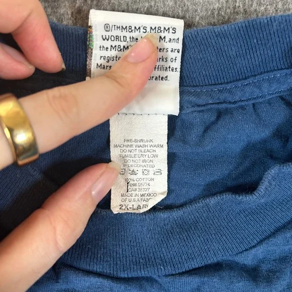 M&M's World New York City King Kong Graphic Tee Novelty T-Shirt‎ Mens 2XL - Picture 4 of 7